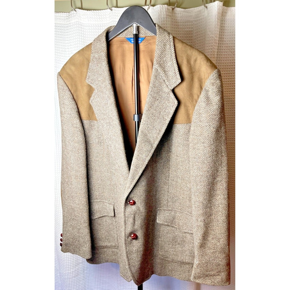 Vintage Pendleton Western Sport Coat 46L made in the USA 100% wool